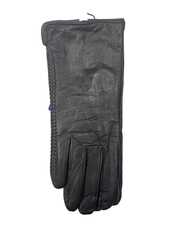 Перчатки. Женские. Материал верха: Кожаные. Подклад: Плюш-флис. В упаковке 5 шт.