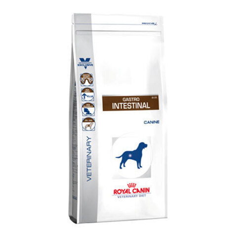 2 кг. ROYAL CANIN Сухой корм для взрослых собак при нарушениях пищеварения GastroIntestinal GI25