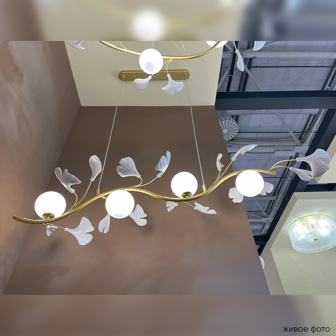 Подвесной светильник Crystal Lux COLIBRI SP4 GOLD