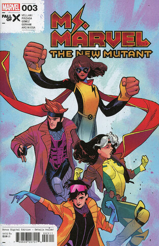 Ms Marvel The New Mutant #3 (Cover A)