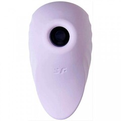 Вакуумный клиторальный стимулятор с вибрацией Pearl Diver Satisfyer сиреневый