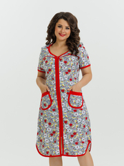 4595В Халат на молнии