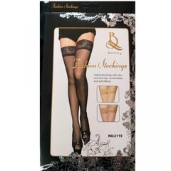 Чулки с ажурным кружевом (44-48)