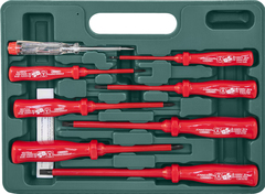 Jonnesway D02AP08S Набор отверток стержневых диэлектрических, 8 предметов 47054