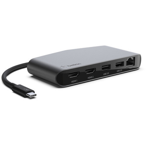 Разветвитель портов Belkin Thunderbolt 3 Dock Mini HD