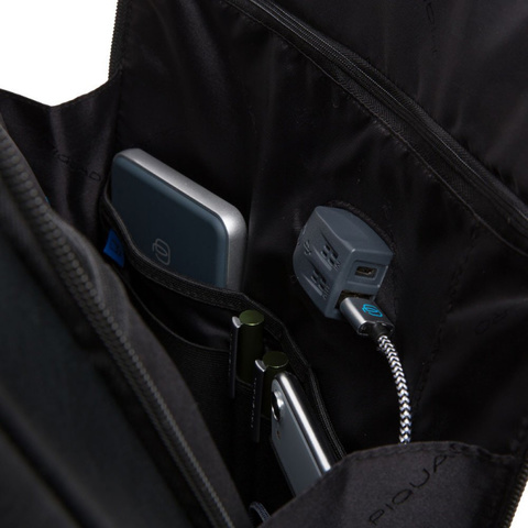 Сумка дорожная Piquadro Hakone чёрный BV5002S104BM/N 40x55x20см 35л.