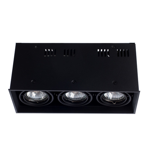 Светильник точечный Arte Lamp Cardani piccolo A5942PL-3BK