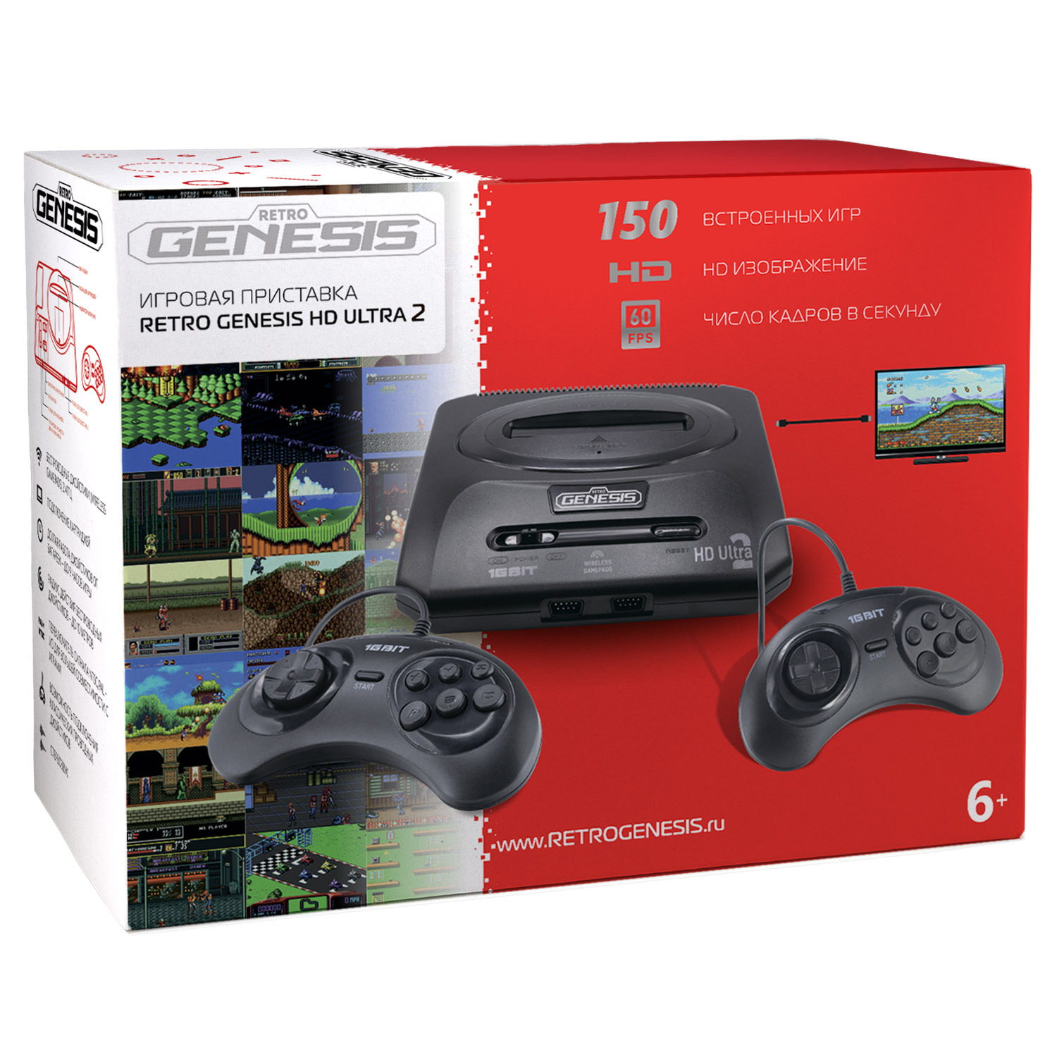 Купить Приставку Sega 16 Bit