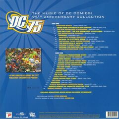 Виниловая пластинка. The Music Of DC Comics: 75th Anniversary Collection (Blue Vinyl)