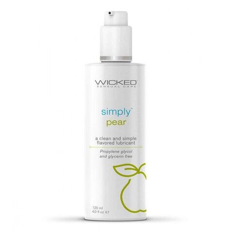 Гель-лубрикант на водной основе с ароматом груши Wicked Simply Pear - 120 мл. - Wicked Simply 91134