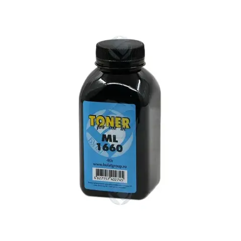 Тонер БУЛАТ Samsung ML-1660 MLT-D103S, D104S, D105S (Чёрный, банка 40 г)