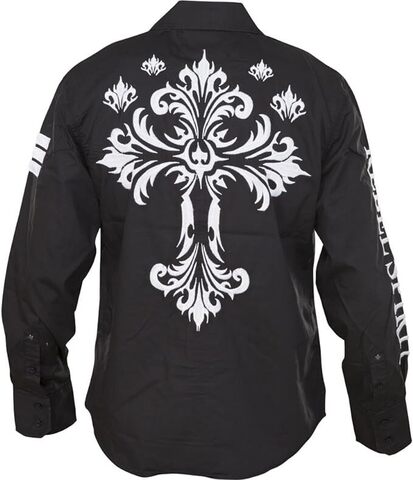 Rebel Spirit | Рубашка мужская LSW151749 сзади
