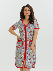 4595В Халат на молнии