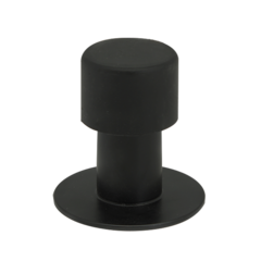 Дверной ограничитель DS11 BL INOX (черный)