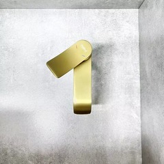 Смеситель для раковины HAIBA HB10553-5 золото