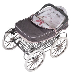 DeCuevas Коляска для куклы с сумкой и зонтиком 