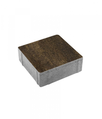 Гранитная тротуарная плитка КВАДРАТ - А.2.К.4 Листопад гранит Мокко