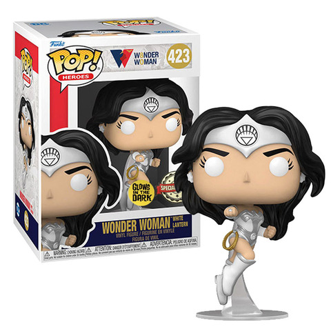 Фигурка Funko POP! DC. Wonder Woman 80: Wonder Woman (White Lantern) (GW Exc) (423)