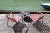 Лаунж кресло пластиковое Nardi Doga Relax, марсала
