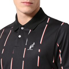 Теннисное поло Australian Ace Polo Shirt With Stripes - nero