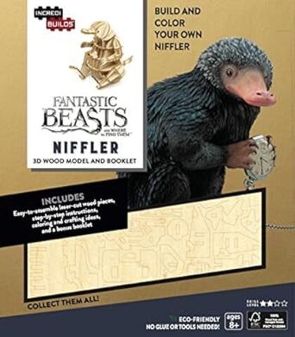 Fantastic Beasts and Where to Find Them: Niffler 3D Wood