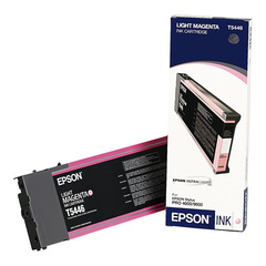 Картридж Epson T5446 для принтеров Stylus Pro 9600, светло-пурпурный (C13T544600)