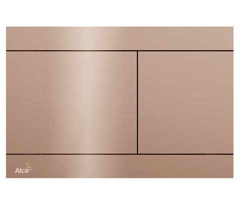 Alcaplast FUN-RG-P Кнопка управления для скрытых систем инсталляции, RED GOLD-глянец
