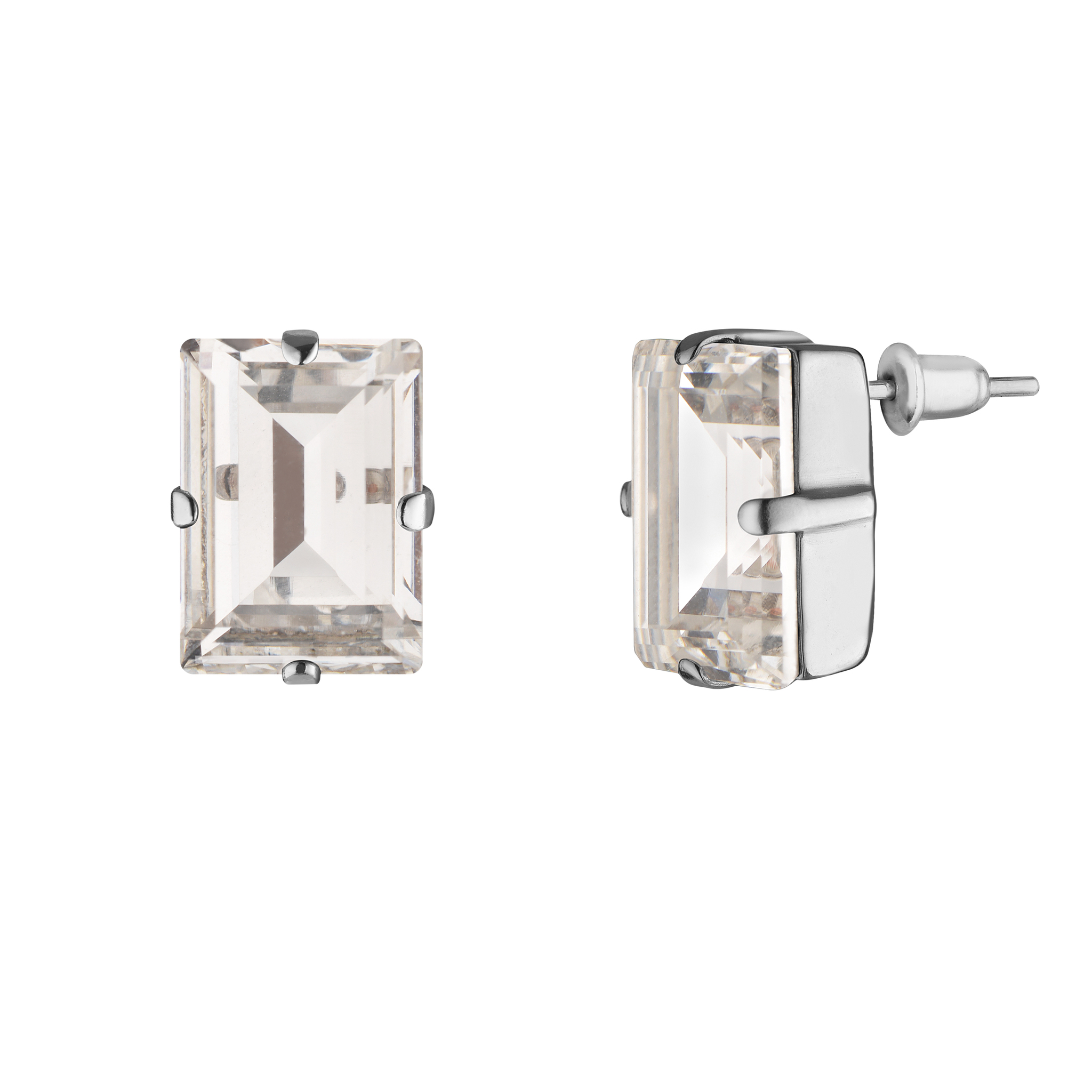 Серьги Step Cut Crystal Earrings