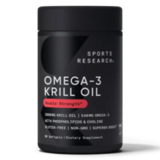 Масло антарктического криля SUPERBA с астаксантином 1000 мг, Antarctic krill oil SUPERBA 1000 mg, Sports Research, 60 капсул 1