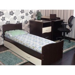 Кроватка-трансформер Чунга-Чанга маятник поперечный (слоновая кость)