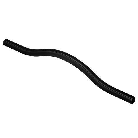 Ручка-скоба, 160 (192) мм, матовый черный