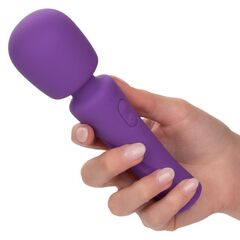 Фиолетовый ванд Stella Liquid Silicone Massager - 17,25 см. - 