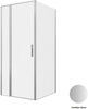 Allen Brau 3.31026.BA + 3.31047.BA Душевой уголок  Priority 90x100 3.31026.BA + 3.31047.BA серебро браш