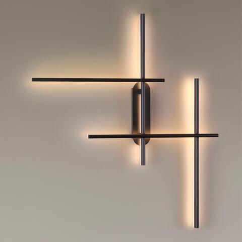 Настенный светодиодный светильник Odeon Light RUDY 3890/36WLP