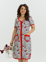 4595В Халат на молнии