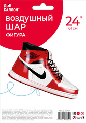 К Фигура, Спортивные кеды, Красный, 24''/61 см, 1 шт.