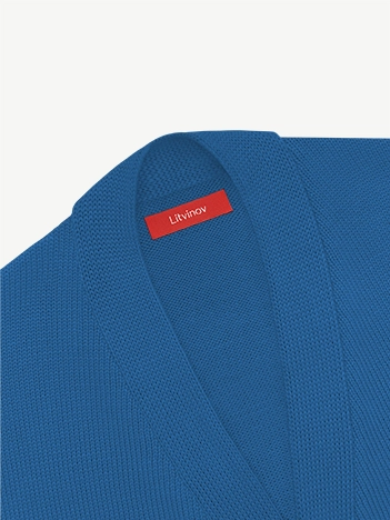 Кардиган с пуговицами из экохлопка