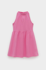 платье  для девочки  КР 5930/неоновый розовый к555