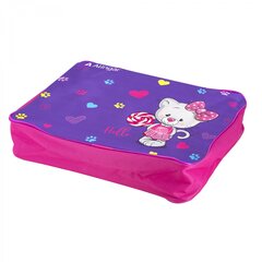 
          Папка с ручками 1 отделение, А4 260х340х80 мм, Alingar, ПВХ, ручки тесьма, дизайн с одной стороны, молния сверху, внутр. карман, "Нежный котенок"