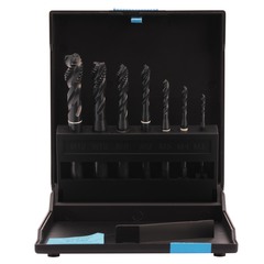 Набор метчиков машинных M3 -M12 HSSE-VAP DIN371/376 (Винт., C/2,5P, R39) 7пр Volkel 47862