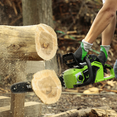 Цепная пила Greenworks GD40CS18K2 40V (40 см) аккумуляторная, с АКБ 2 А/ч и ЗУ