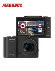 Видеорегистратор с GPS-информатором Marubox M345GPS + карта памяти 64Gb