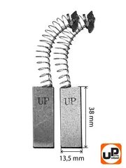 Щетка графитовая UNITED PARTS для стиральных машин 5х13,5х38мм универсальная (Electrolux, Bosch, Siemens, Ariston, Indesit, Zanussi, Ardo) (90-1379)