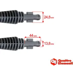 Насадка на пистолет QUATTRO ELEMENTI для NAPOLI 160 щелевая (веерная) (242-335-032)