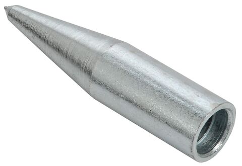 Наконечник заземления безмуфтовый сталь IEK