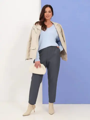 Брюки экокожа