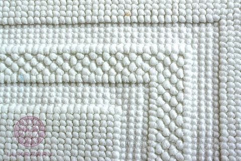 Коврик для ванной 55х75 Luxberry Универсальный белый