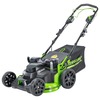 Газонокосилка самоходная аккумуляторная Greenworks Арт. 2515607U2B, TwinForce, 82V, 61 см, бесщеточная, с двумя 5 Ач АКБ и двойным ЗУ — фото 2