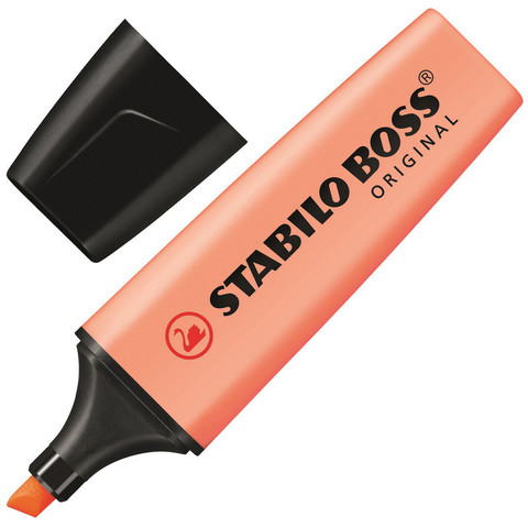 Текстовыделитель Stabilo Boss Original Pastel 70/126 оранжевый (толщина линии 2-5 мм)