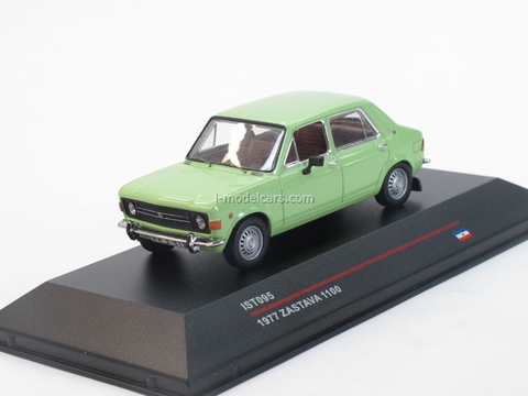 Zastava 1100 green 1977 IST095 IST Models 1:43